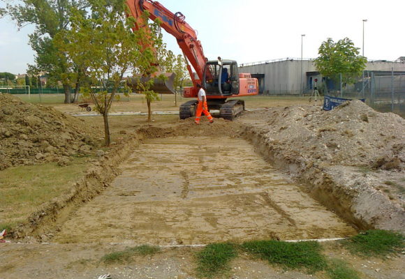 Realizzazione Viale in Calcestruzzo