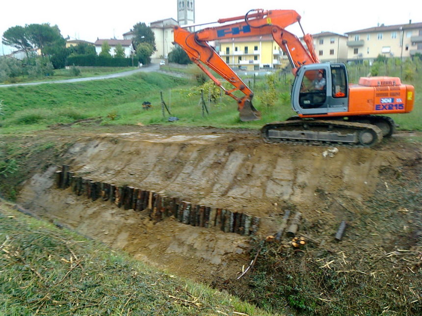 Palificata con Pali a Colpo